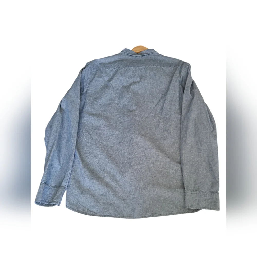 JCREW | BUTTON UP BLUE SHIRT | SIZE XL
